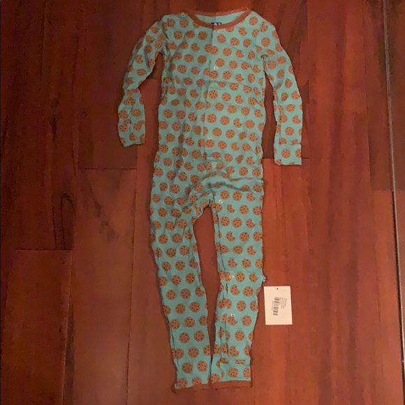 Kickee Pants Other - Kickee Pants Glacier Cookie Coverall